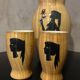 Pitcher and 2 glasses Vallauris