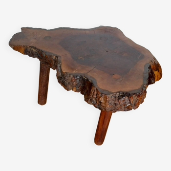 Table basse Brutaliste souche