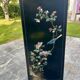 Lacquered Chinese furniture with semi-precious stones 1970