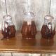 Lot de 3 anciens pichets revol b63 céramique flammée 0,25l & 0,5l