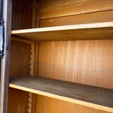 Antique oak bonnetière