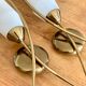 Paire d'appliques tulipe vintage