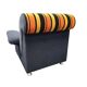 Vintage space age armchair / single armchair with armrests