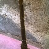 Ancient cast iron lamp foot