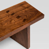 Banc en bois massif