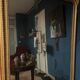Golden Louis Philippe Mirror with gold leaf 207x140