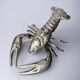 Lobster jewellery box, silver plated, Italy, 1950s