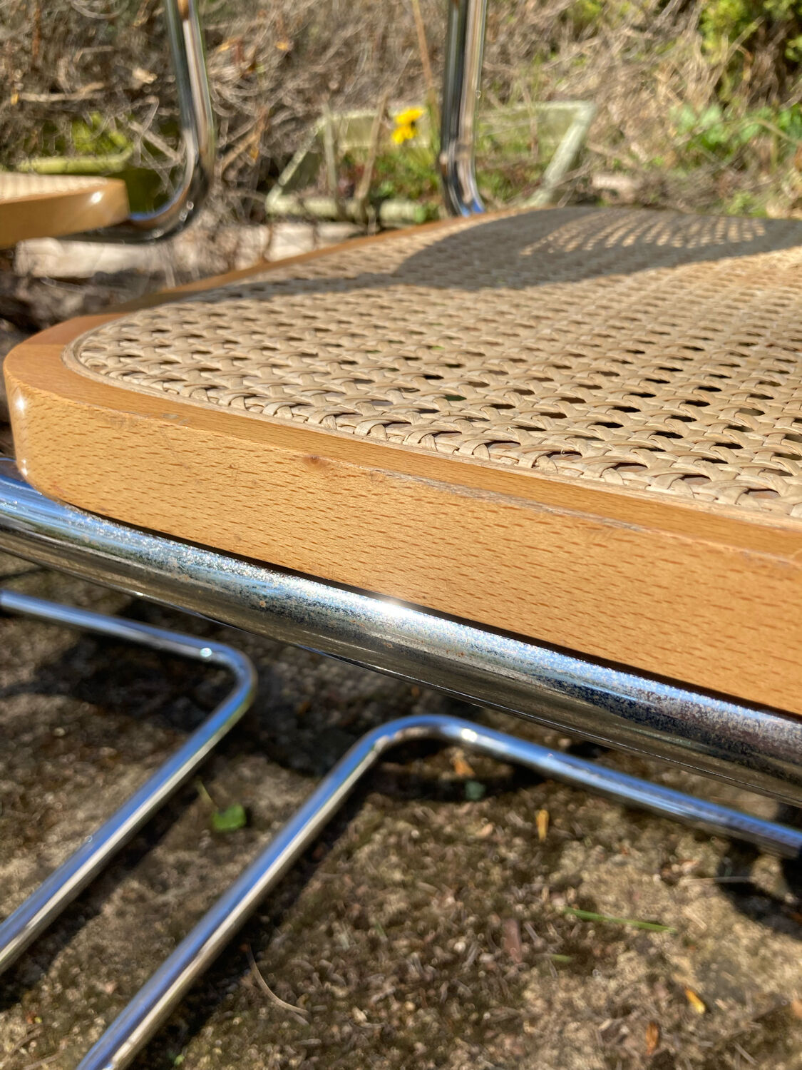 Pair of vintage Marcel Breuer chairs