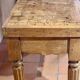 Butcher's block from the 1950s.