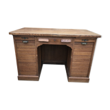 Desk administrative old oak to curtains