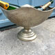 French Floral Champagne Cooler Vasque on Pedestal Stand