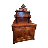 Saint Hubert 19th century sideboard in solid walnut Napoleon III