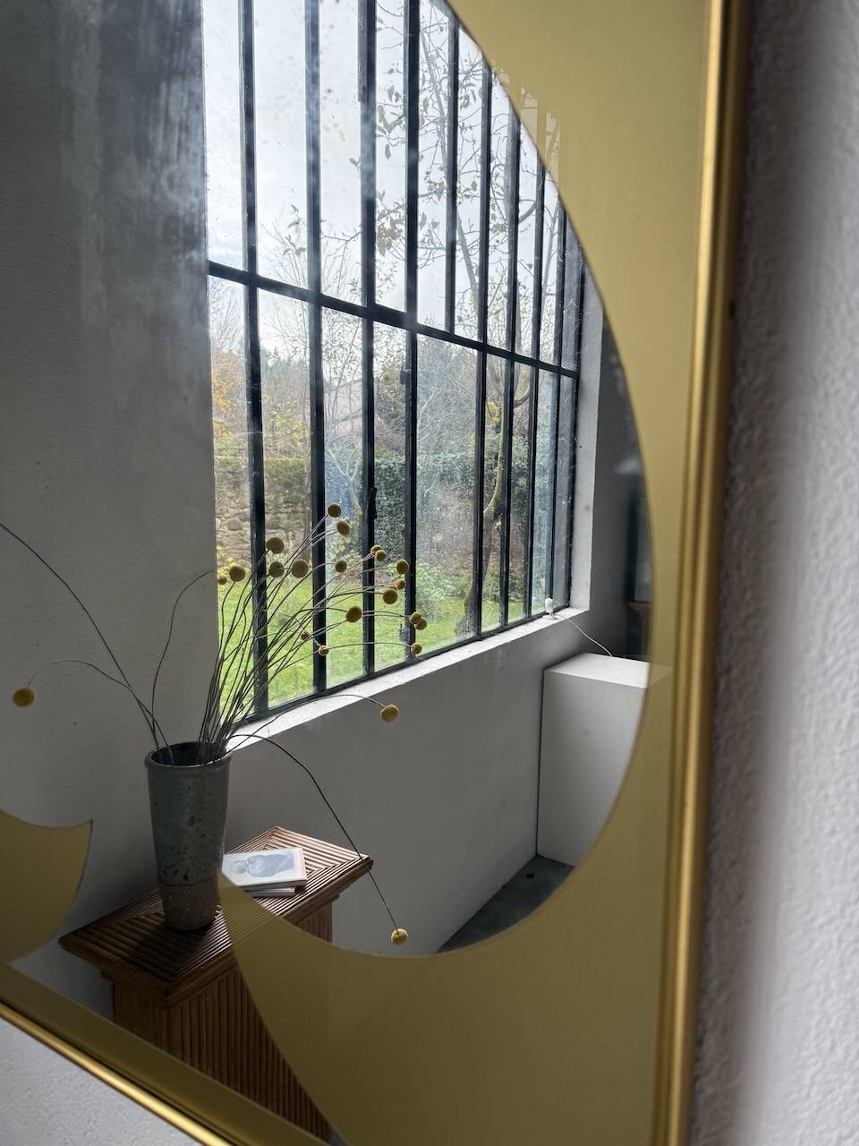 "Spike" mirror, 1970s design