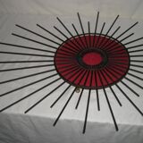 Off-centre sun mirror from the 1950s