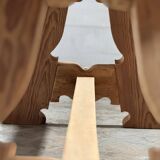 Pitch pine chalet table