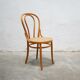 Vintage bistro chair cannée