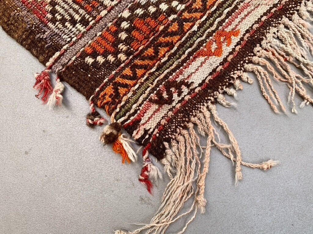 Vintage Turkish kilim rug 150x92 cm wool kelim, medium 2489