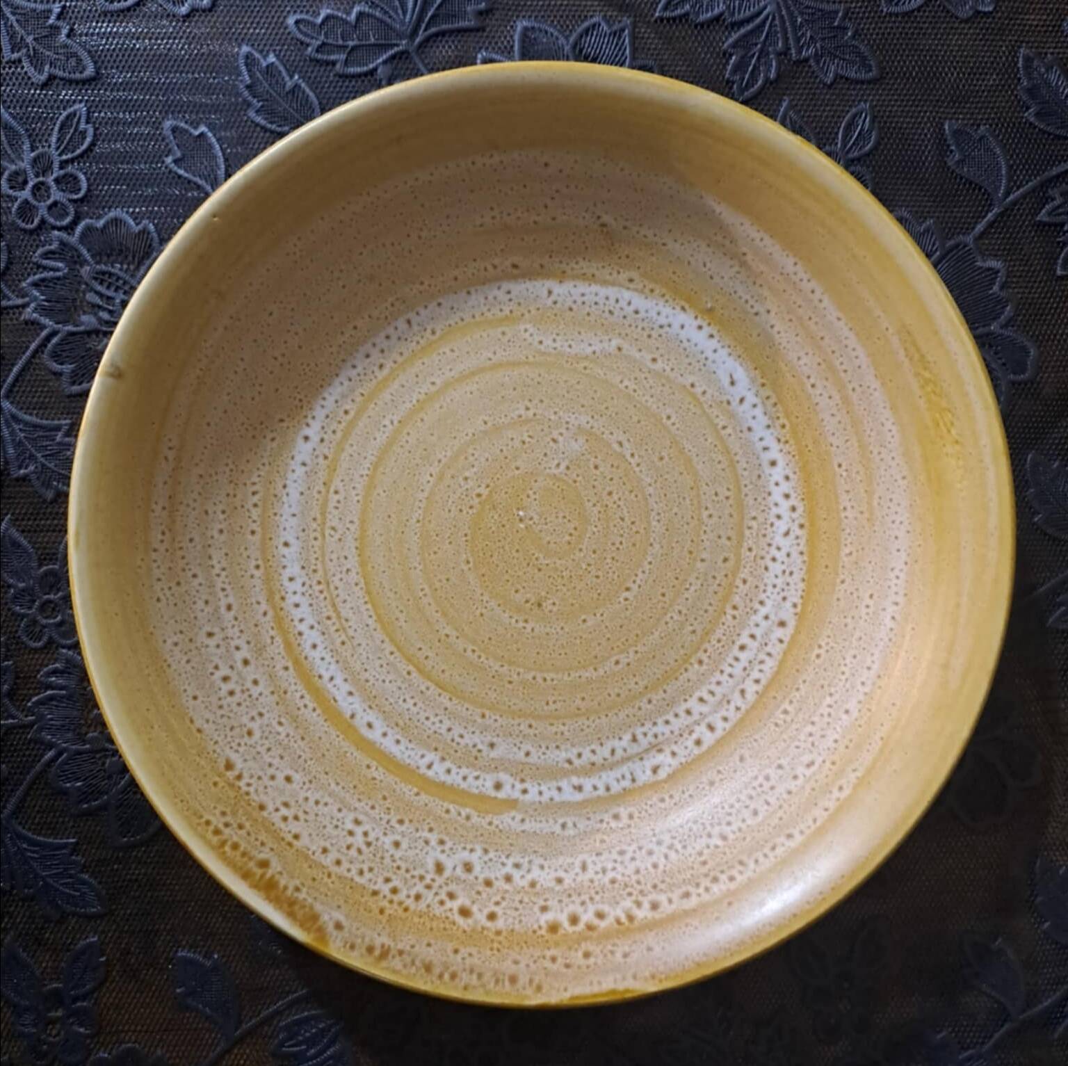 5 Niderviller stoneware soup plates