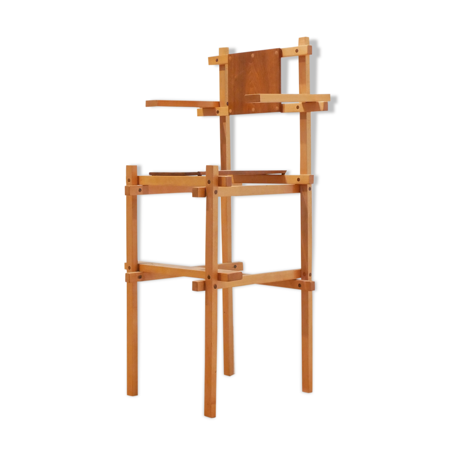 Rietveld wooden high chair 1960s