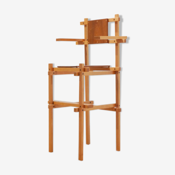 Rietveld wooden high chair 1960s