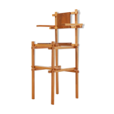 Rietveld wooden high chair 1960s