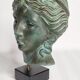 Bust of Aphrodite in plaster or bronze patinated resin