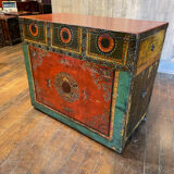 Buffet ancien chinois 4 portes + 2 tiroirs
