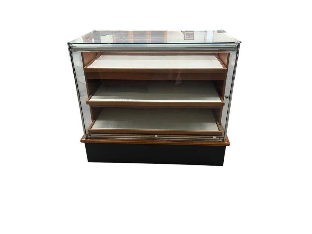 Shop counter/window display/vintage wooden counter with drawers