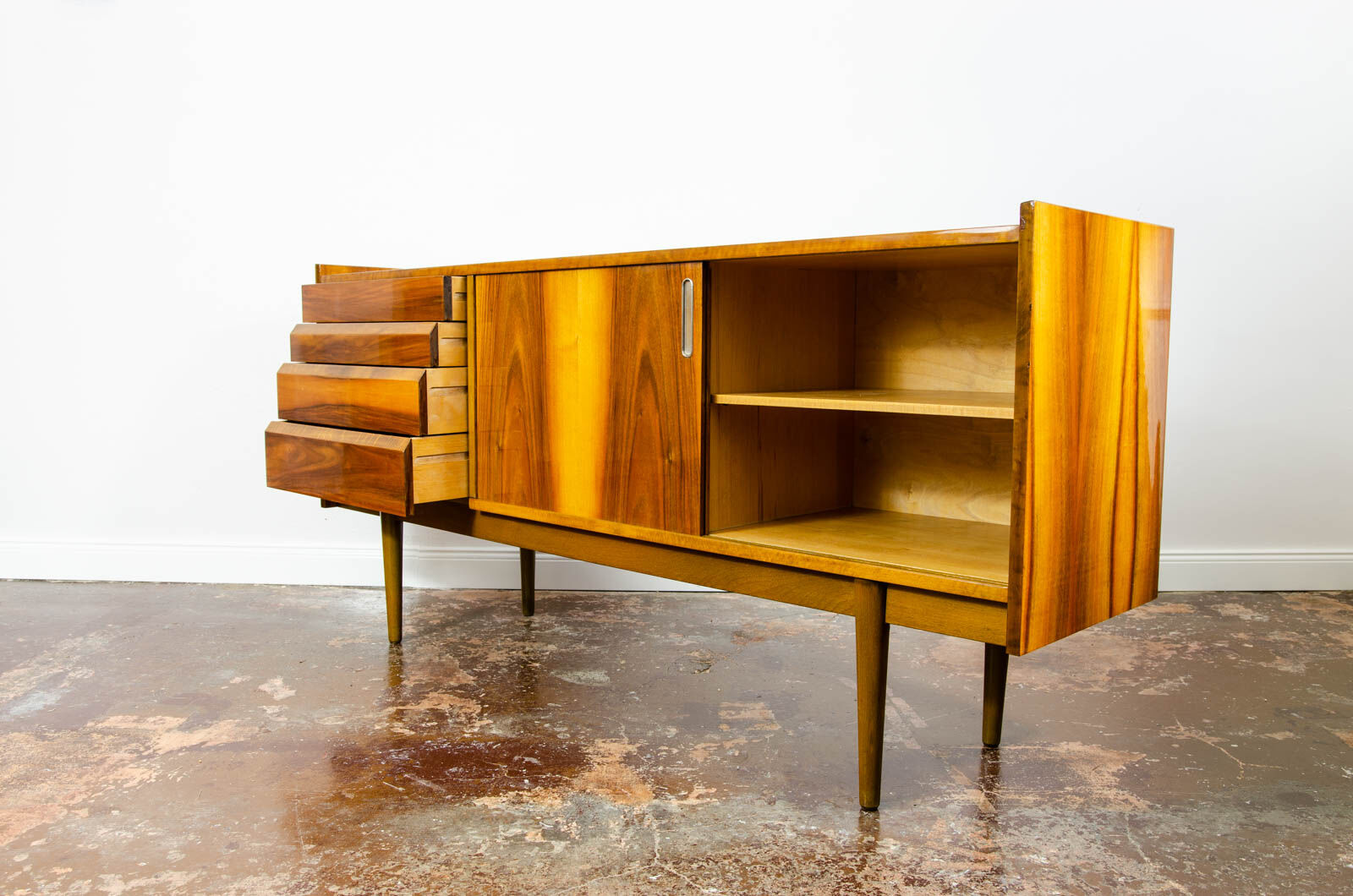 Sideboard by Bytomskie Fabryki Mebli 1960, Poland