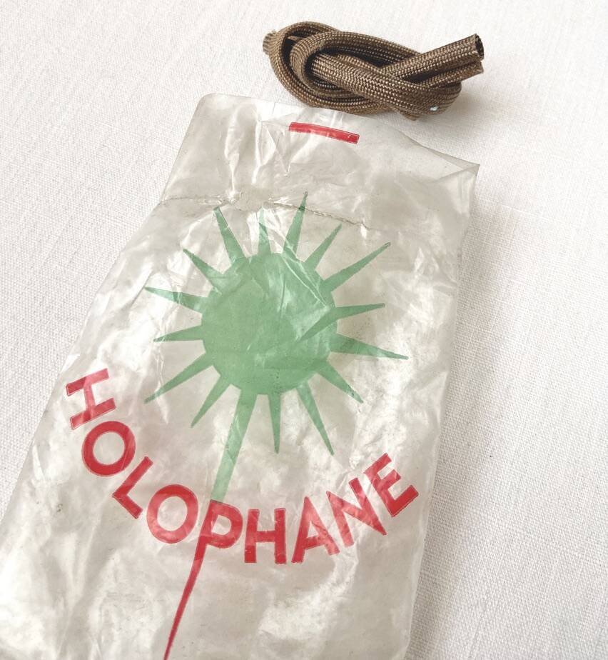 Vintage Holophane Ceiling Light - Fresnel Lens Glass - Industrial Style