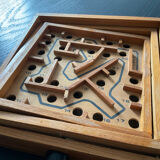 Vintage wooden maze