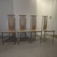 Lot de 4 chaises modèle « Turku » de Carine Karlsson - Ikea 1990