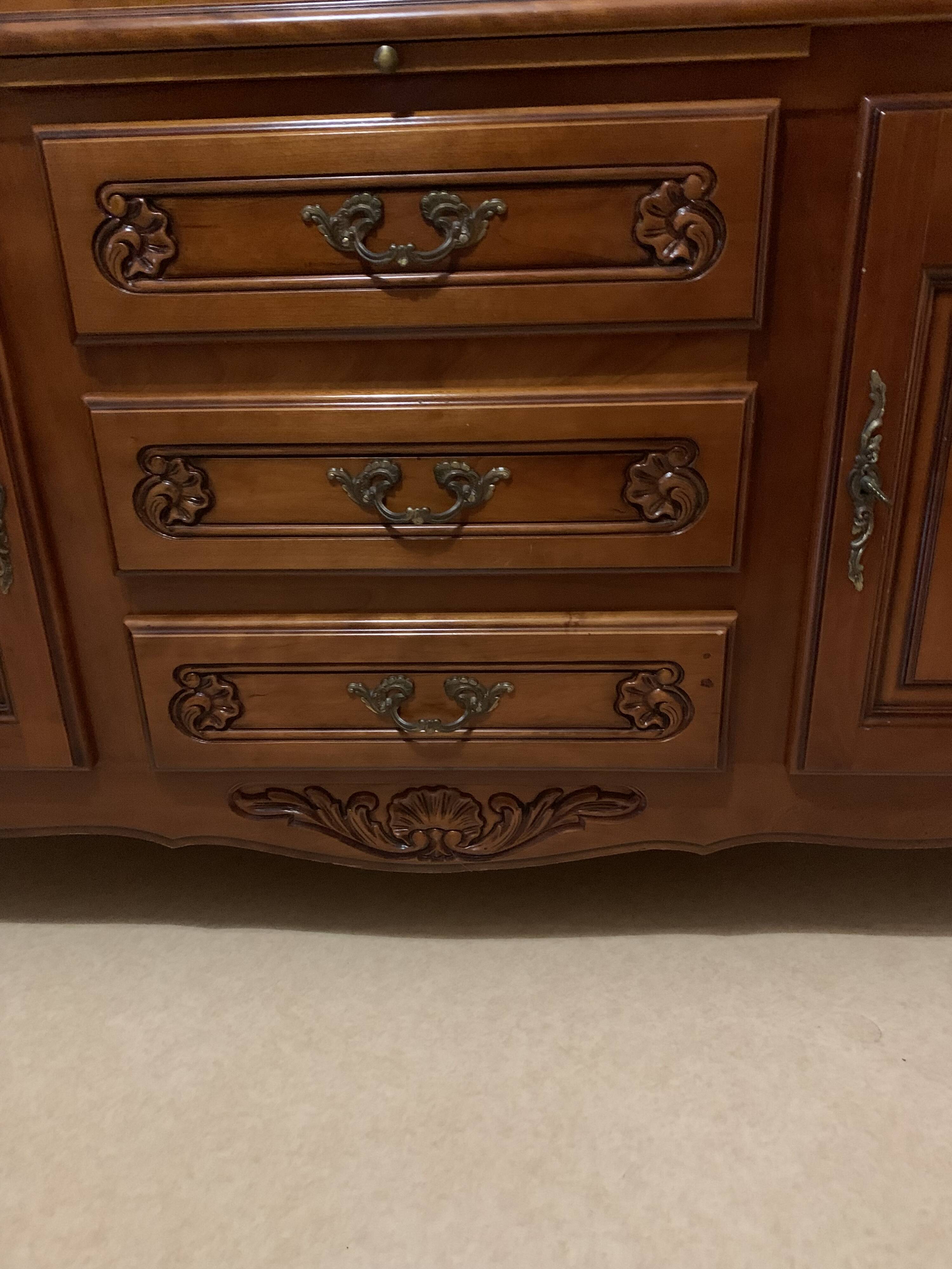 Solid cherrywood sideboard