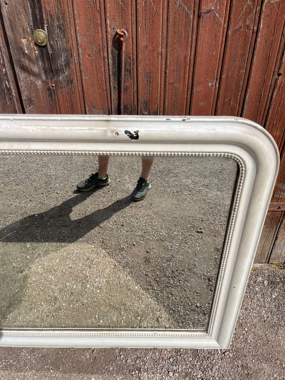 Mirror Louis-Philippe width 297 cm x height 91 cm