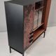 Vintage Brown Display Cabinet, 1970s