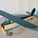 Avion en bois, jouet vintage, années 70