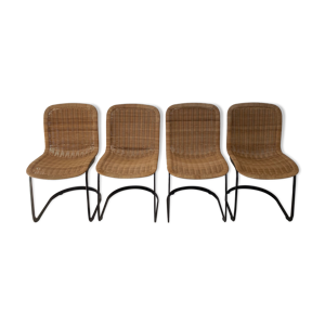 Lot de 4 chaises italiennes