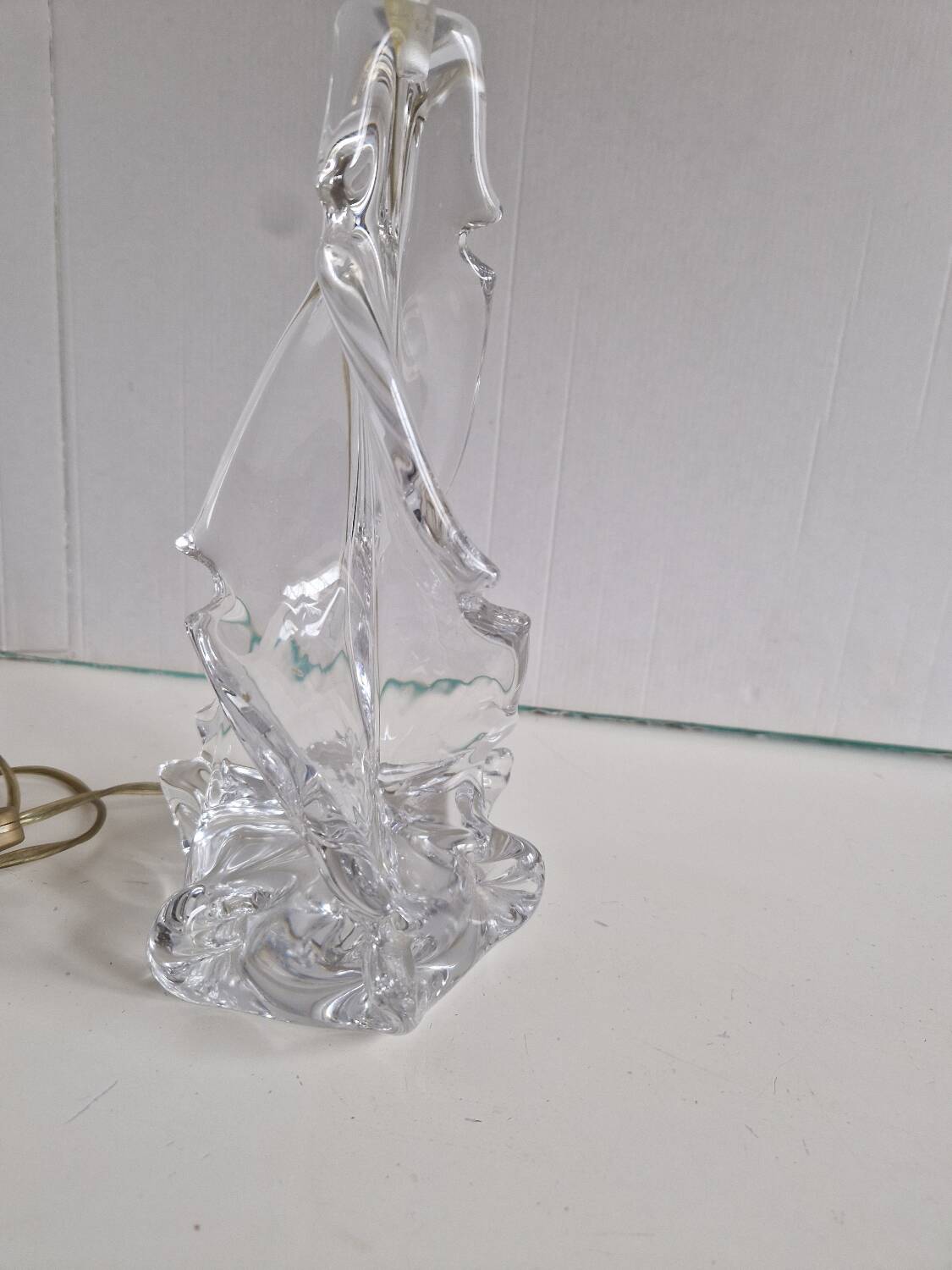 Crystal Schneider Lamp Base
