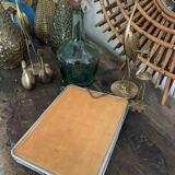 Vintage triptych barber mirror 24x59cm