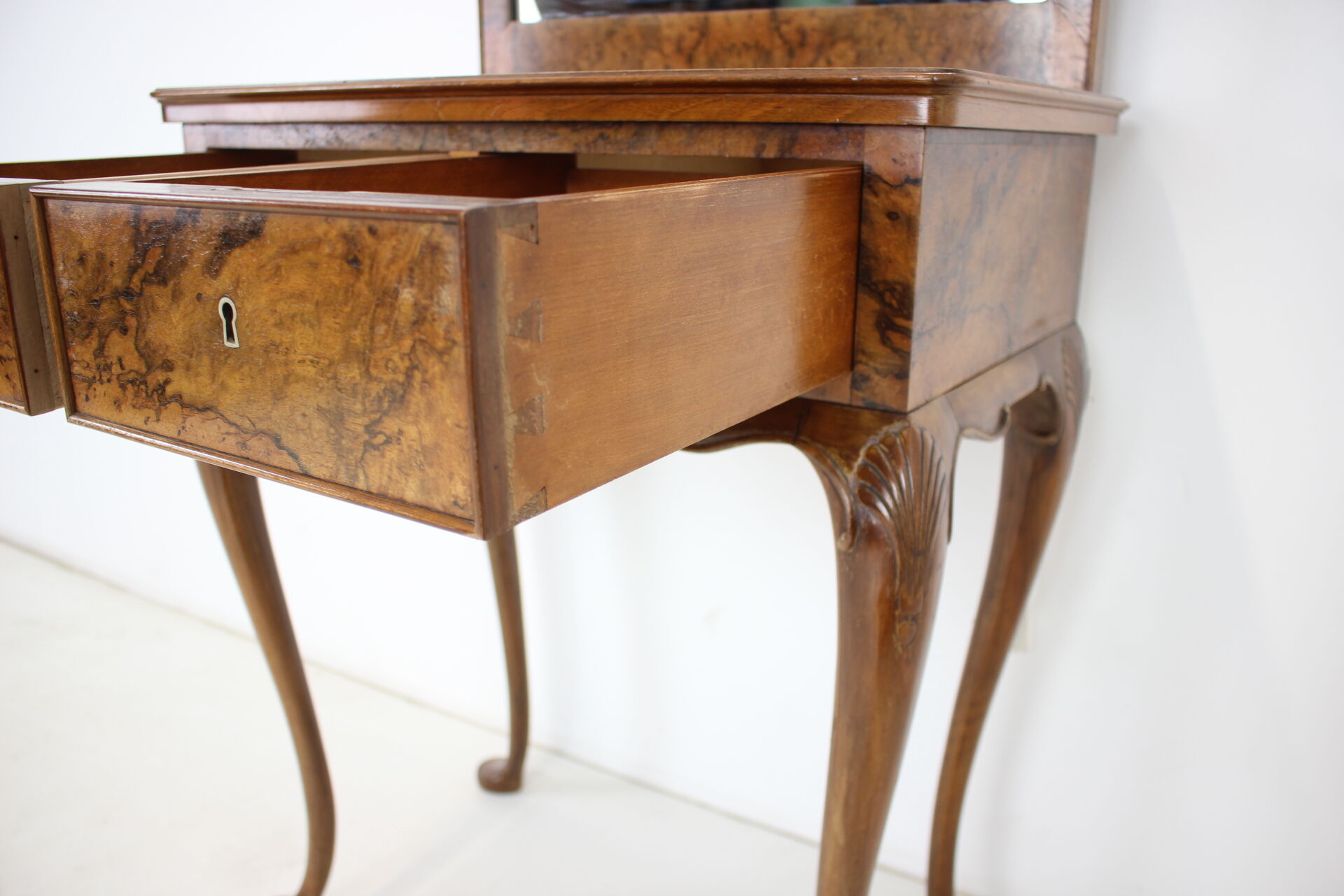 1920s mirror cabinet, Czechoslovakia