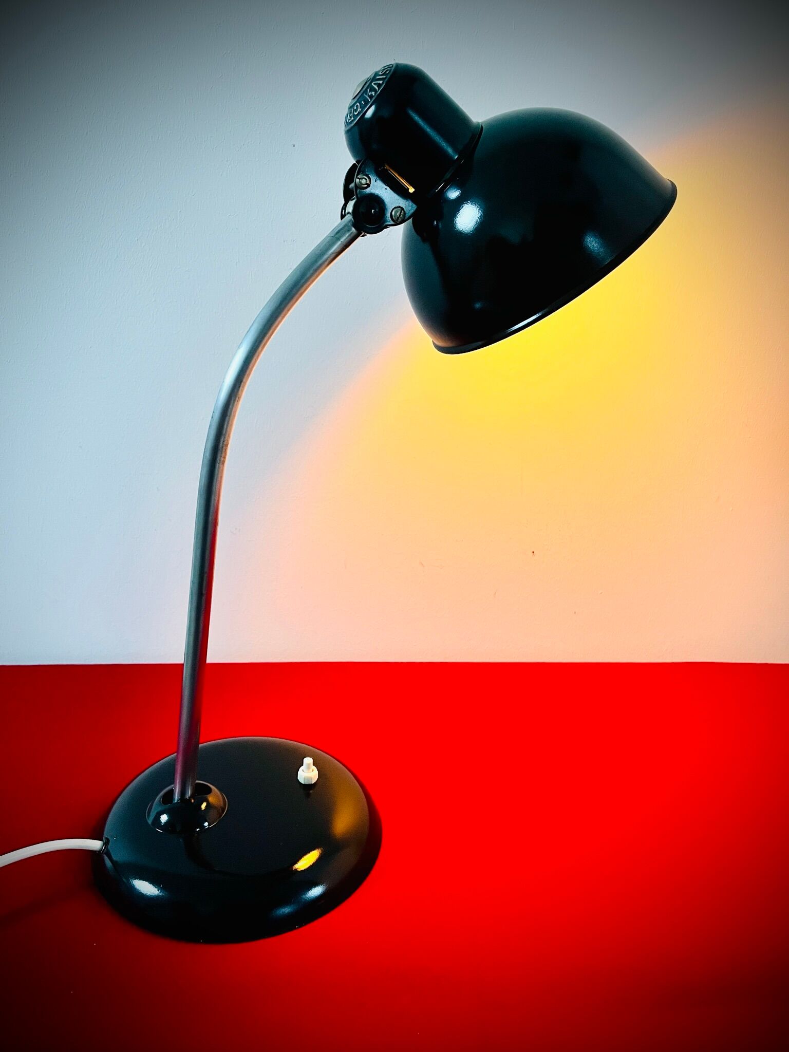 Lampe de bureau modèle 6551 Christian Dell Bauhaus 1930s