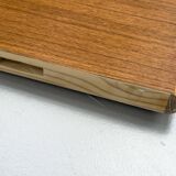 Ensemble de 2 étagères murales en teck du milieu du siècle, années 1970