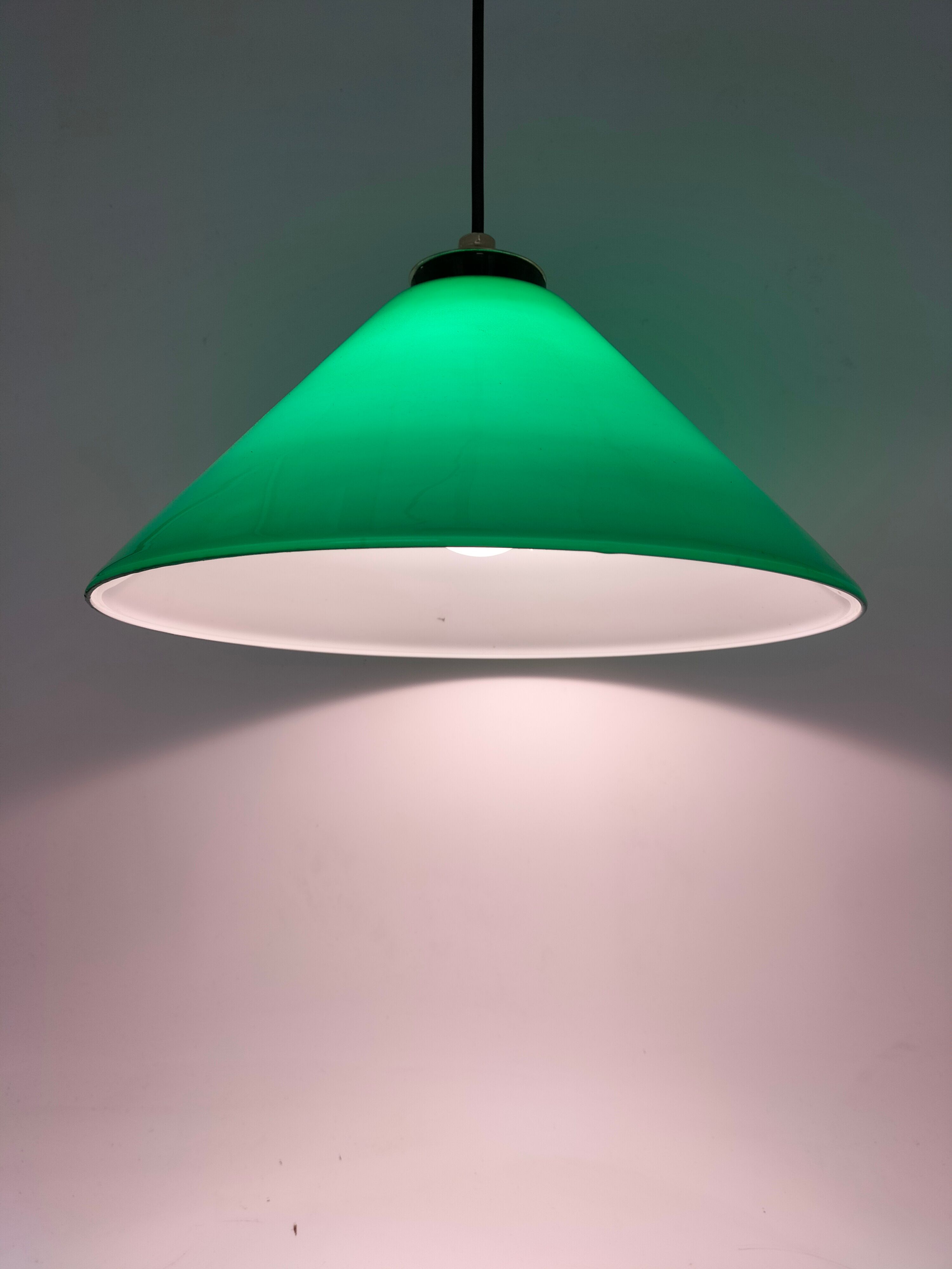 Green opaline pair