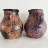 Set of 2 Ruscha vases 1970