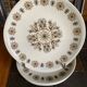 6 flat plates Pillivuyt in French porcelain