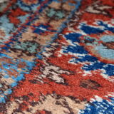 Carpet vintage Persian Mashad done hand 210x334cm 1950 s