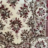 Aubusson-style mechanical carpet in 67x135 cm wool