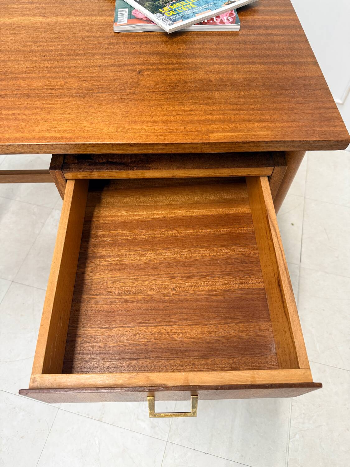 Scandinavian teak desk