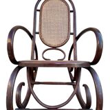 Set of 2 Thonet 19's Style Rocking Chairs
