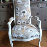 Fauteuil voltaire relooké